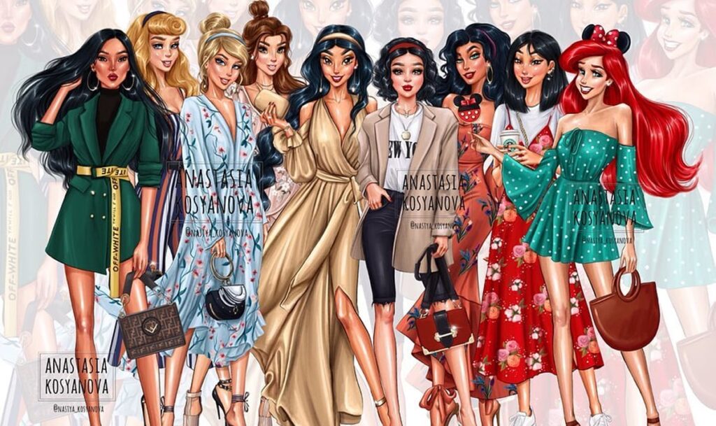 Disney Princesses Reimagined as Streetwear Icons - Leather Fashion NZ ...